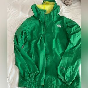 The North Face rain jacket 14/16